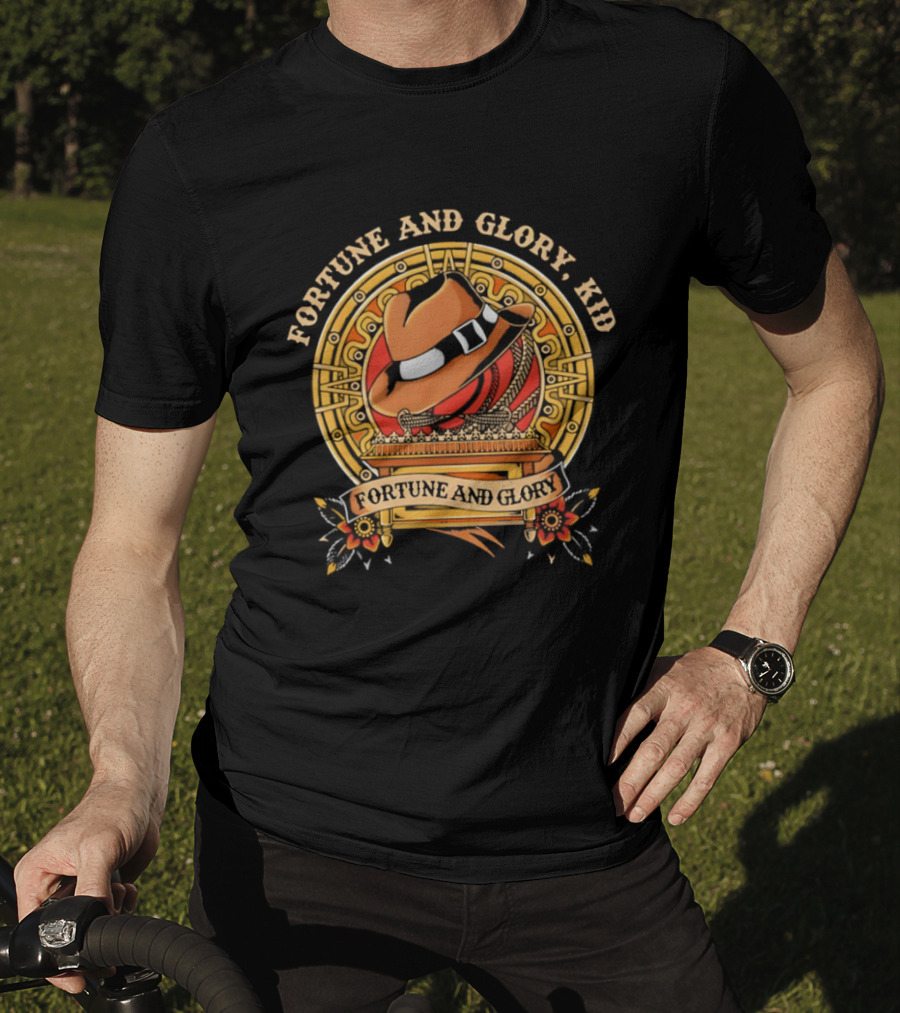 Fortune And Glory Kid Indiana Adventure T-Shirt