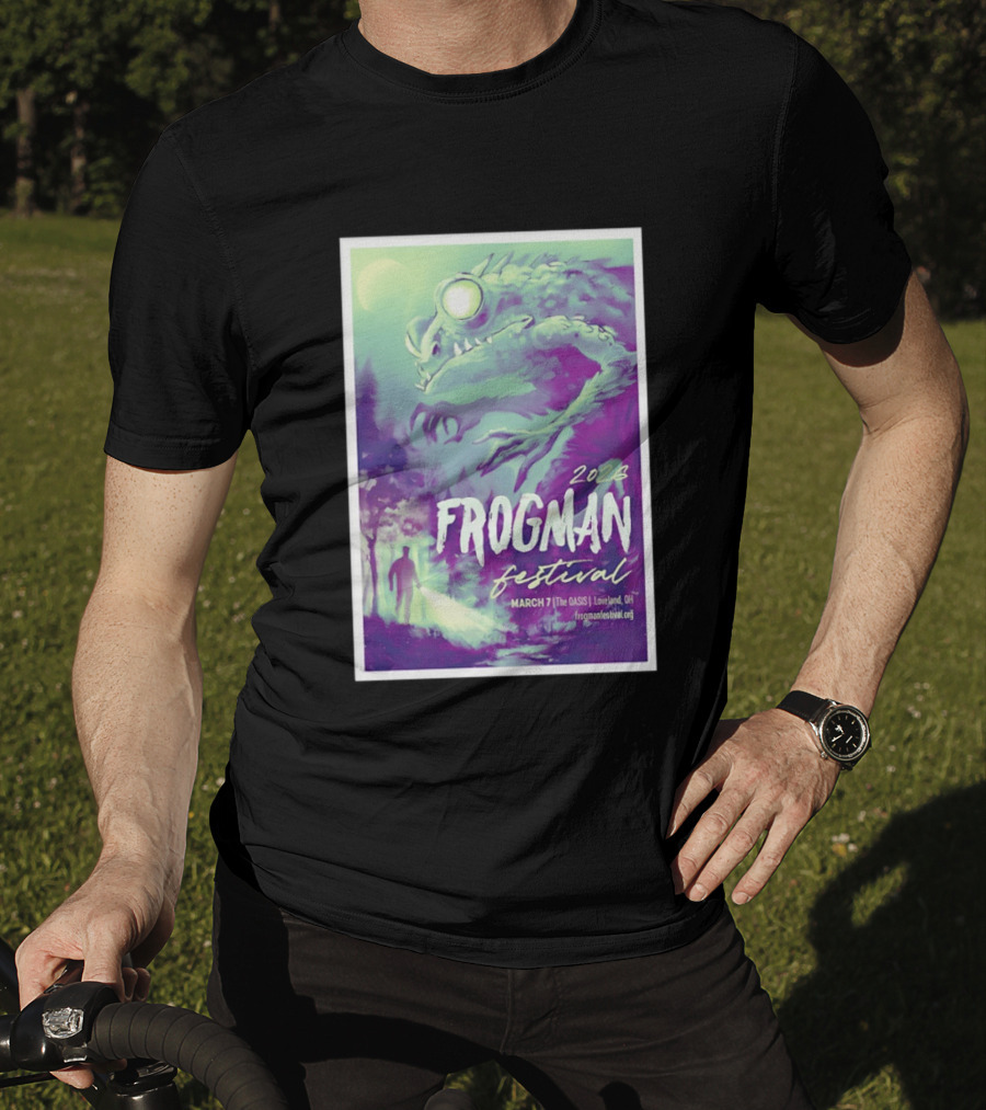 2026 Frogman Festival Loveland OH March 7 At The Oasis T-Shirt