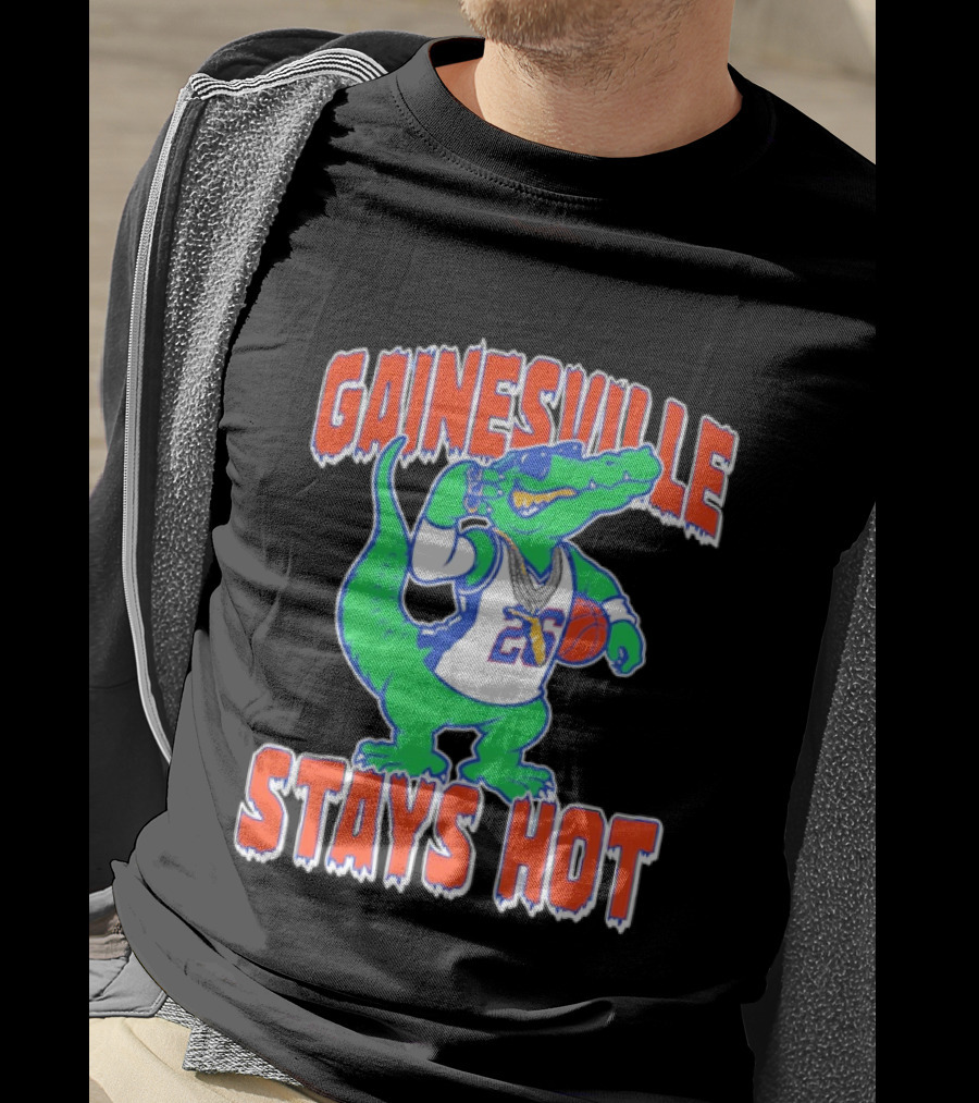 Gainesville Stays Hot Florida Gator Basketball 26 Sunglasses T-Shirt