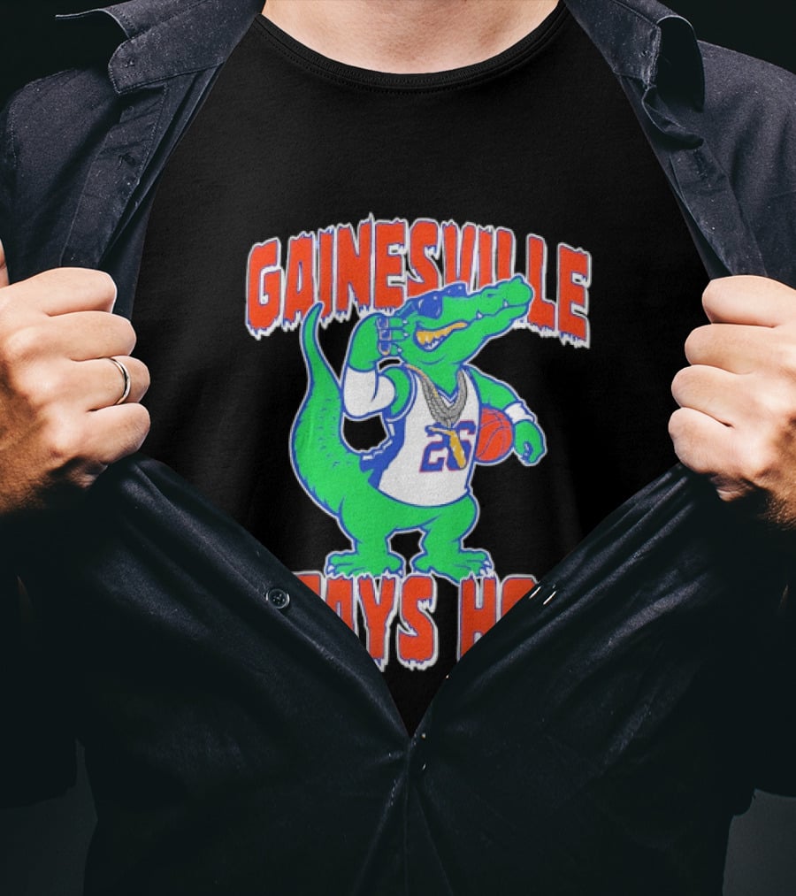Gainesville Stays Hot Florida Gator Basketball 26 Sunglasses T-Shirt
