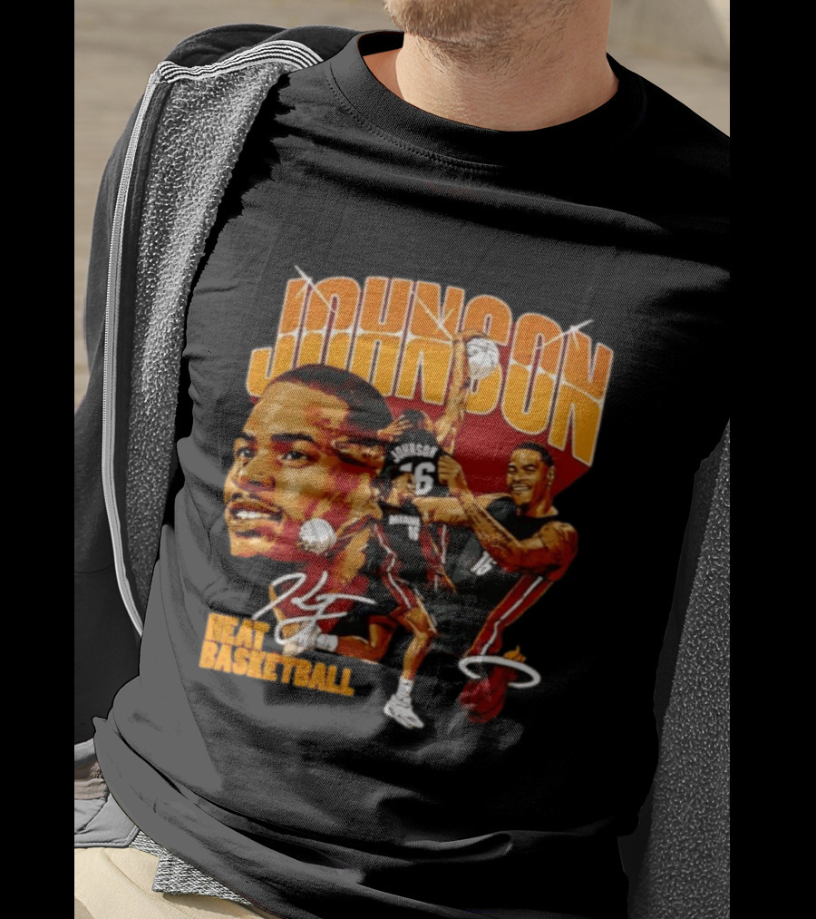 Johnson Heat Basketball Keyonte Johnson Miami 16 T-Shirt