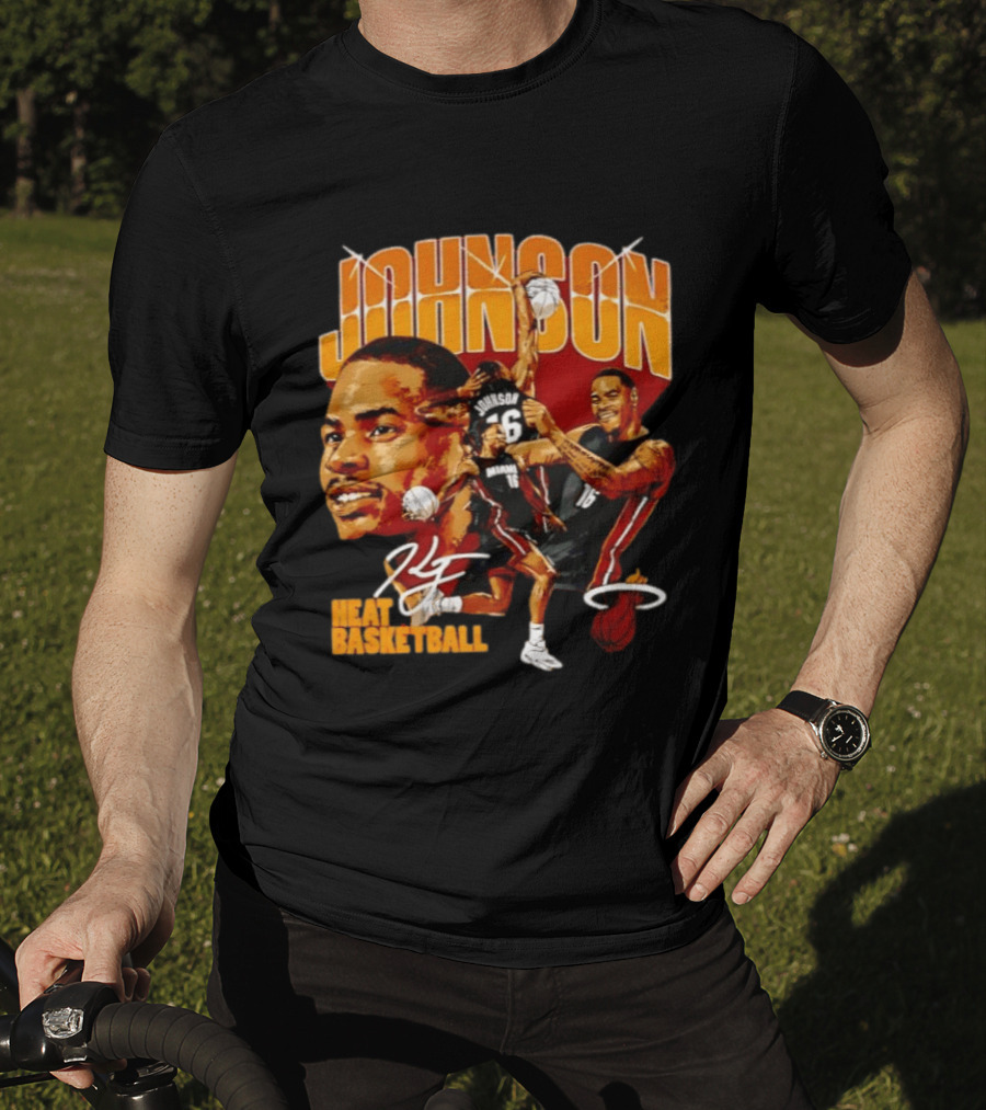 Johnson Heat Basketball Keyonte Johnson Miami 16 T-Shirt