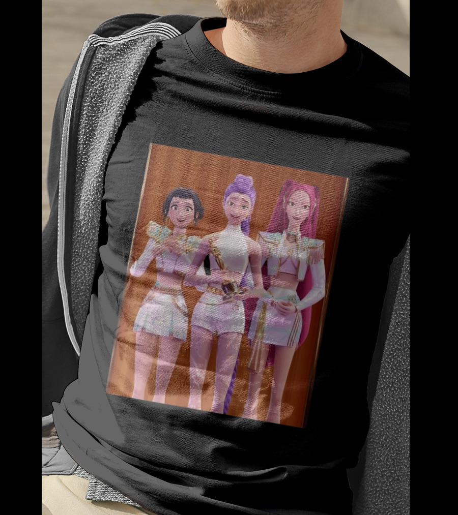 K Pop Demon Hunters Animated Feature Film Oscar Winners T-Shirt