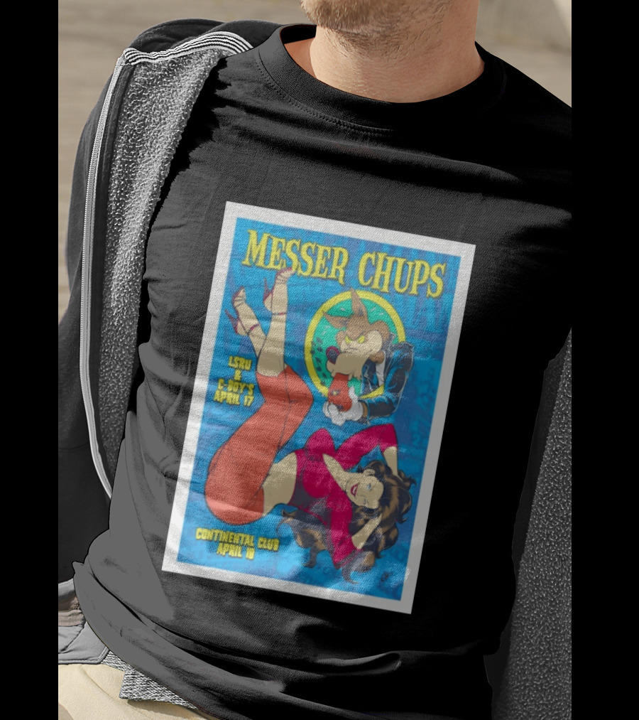 Messer Chups LSRU C Boy's Continental Club April 17 And 18 Whistle Bait T-Shirt