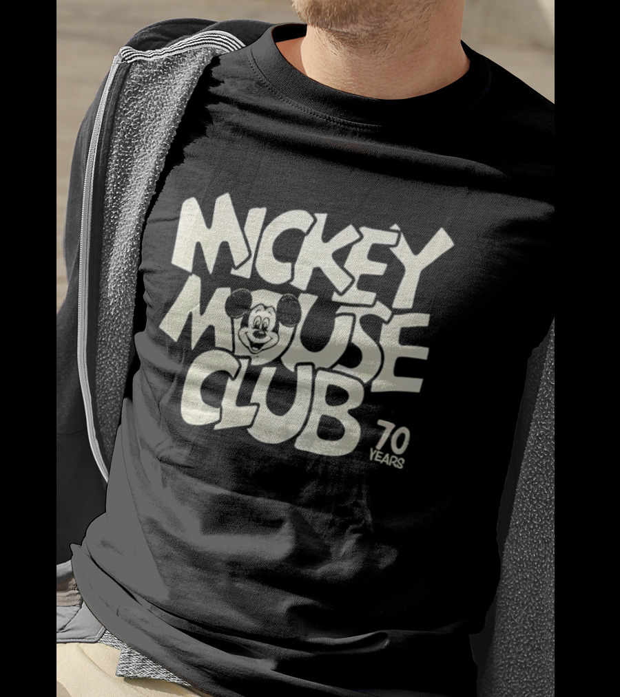 Mickey Mouse Club 70 Years Anniversary Celebration T-Shirt