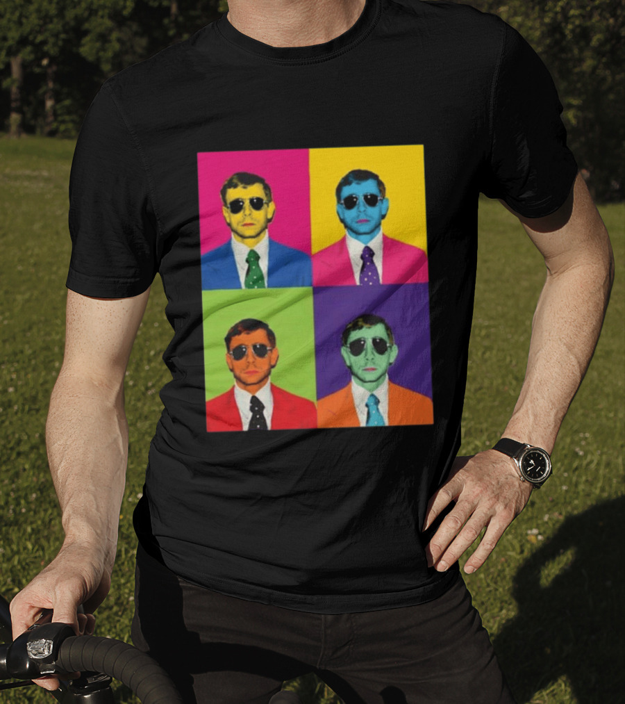 Mike Vining Pop Art Style Multicolor T-Shirt