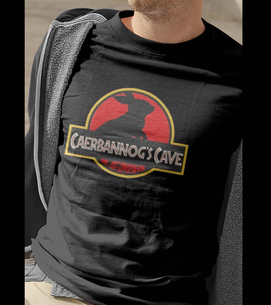 Monty Python And The Holy Grail Caerbannog's Cave Jurassic T-Shirt