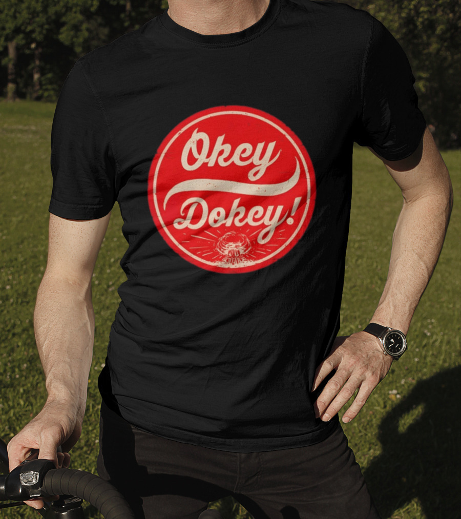 Okey Dokey The Last Drink Red Circle T-Shirt