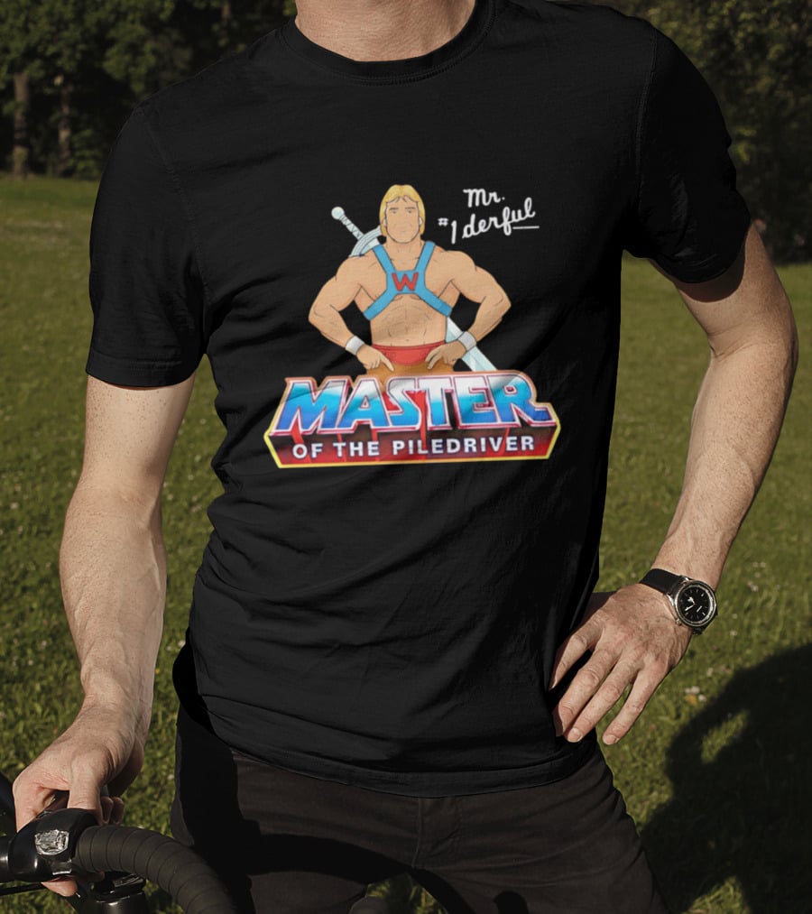 Master Of The Piledriver Mr. Wonderful Paul Orndorff Wrestling T-Shirt