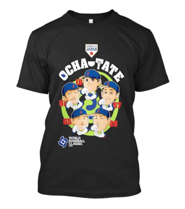 Samurai Japan Ocha Tate World Baseball Classic 2026 AM Japan T-Shirt