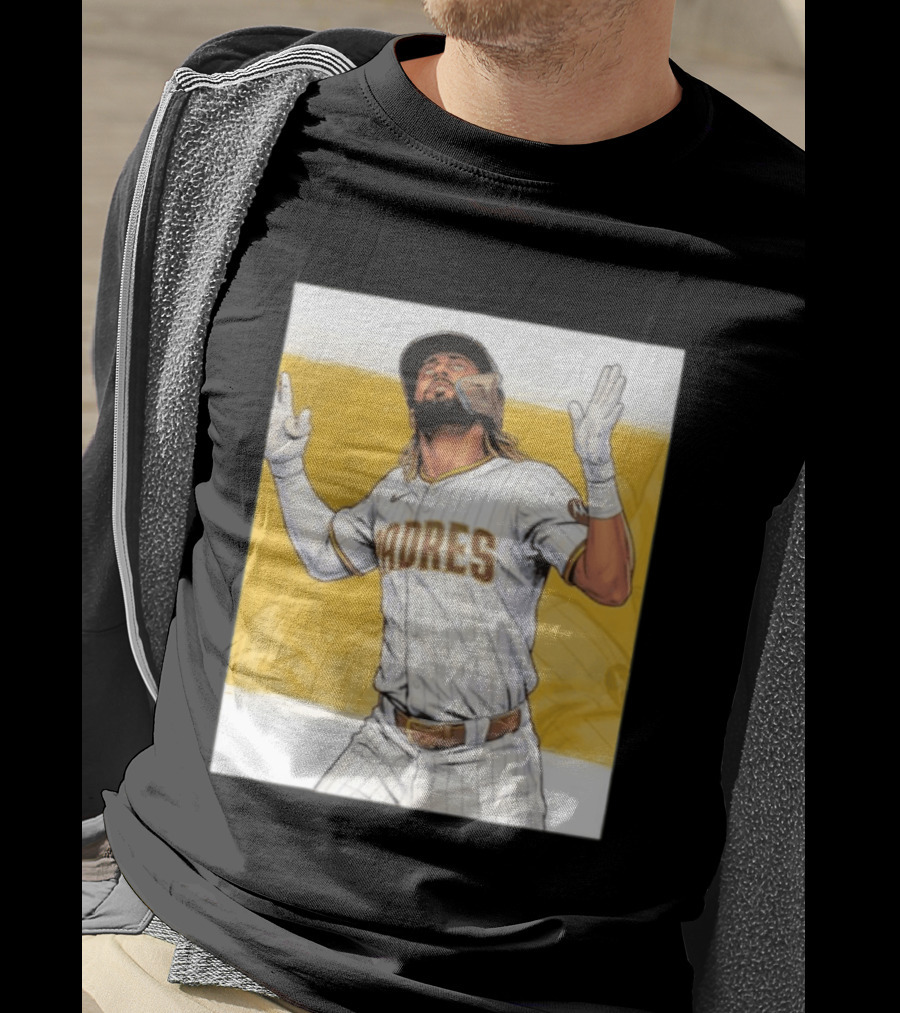 San Diego Padres Fernando Tatis Jr Nike MLB Baseball Player T-Shirt
