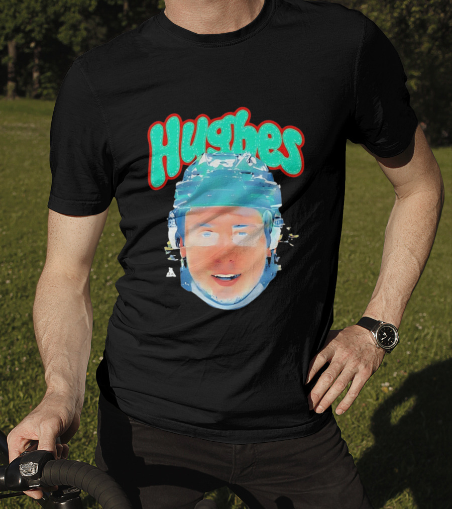 Quinn Hughes 43 Hughes Minnesota Wild Big Head 2026 T-Shirt