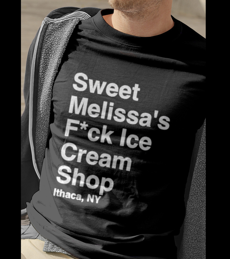 Sweet Melissa's F*ck Ice Cream Shop Ithaca NY T-Shirt