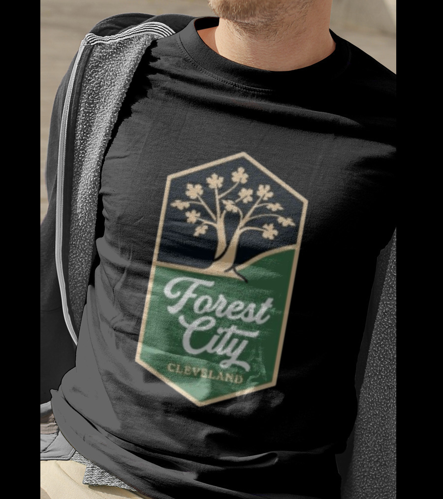 Cleveland Forest City Tree T-Shirt