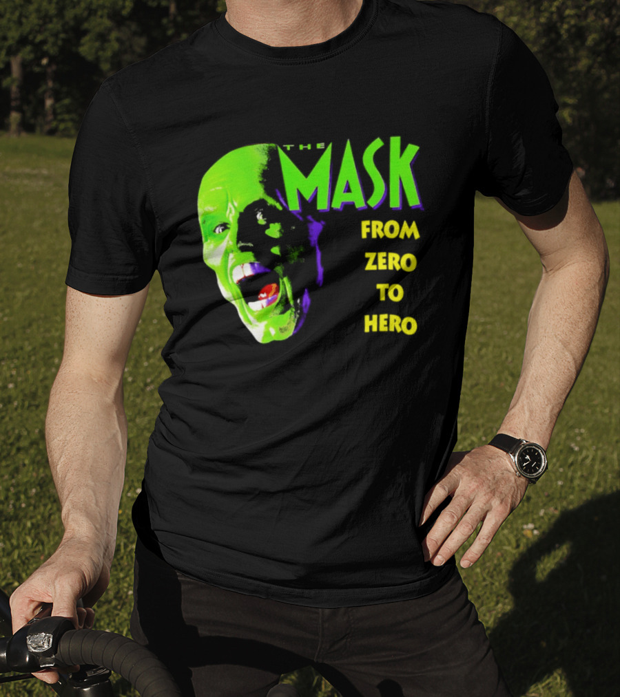 The Mask Movie From Zero To Hero Face T-Shirt