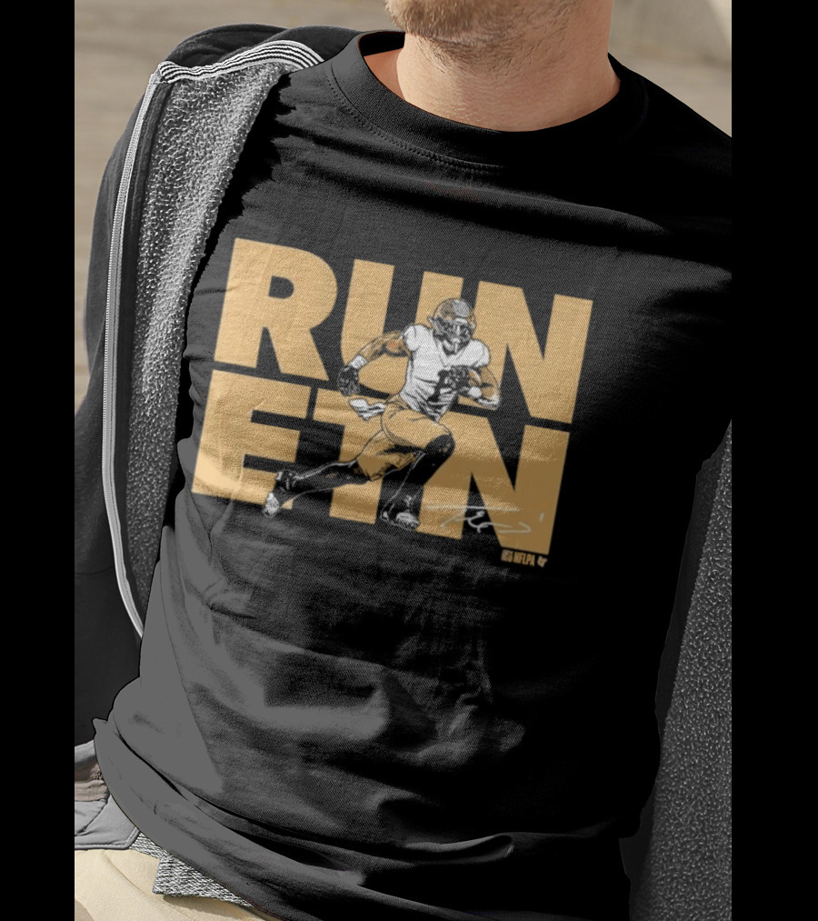 Travis Etienne Run ETN Football NOLA T-Shirt