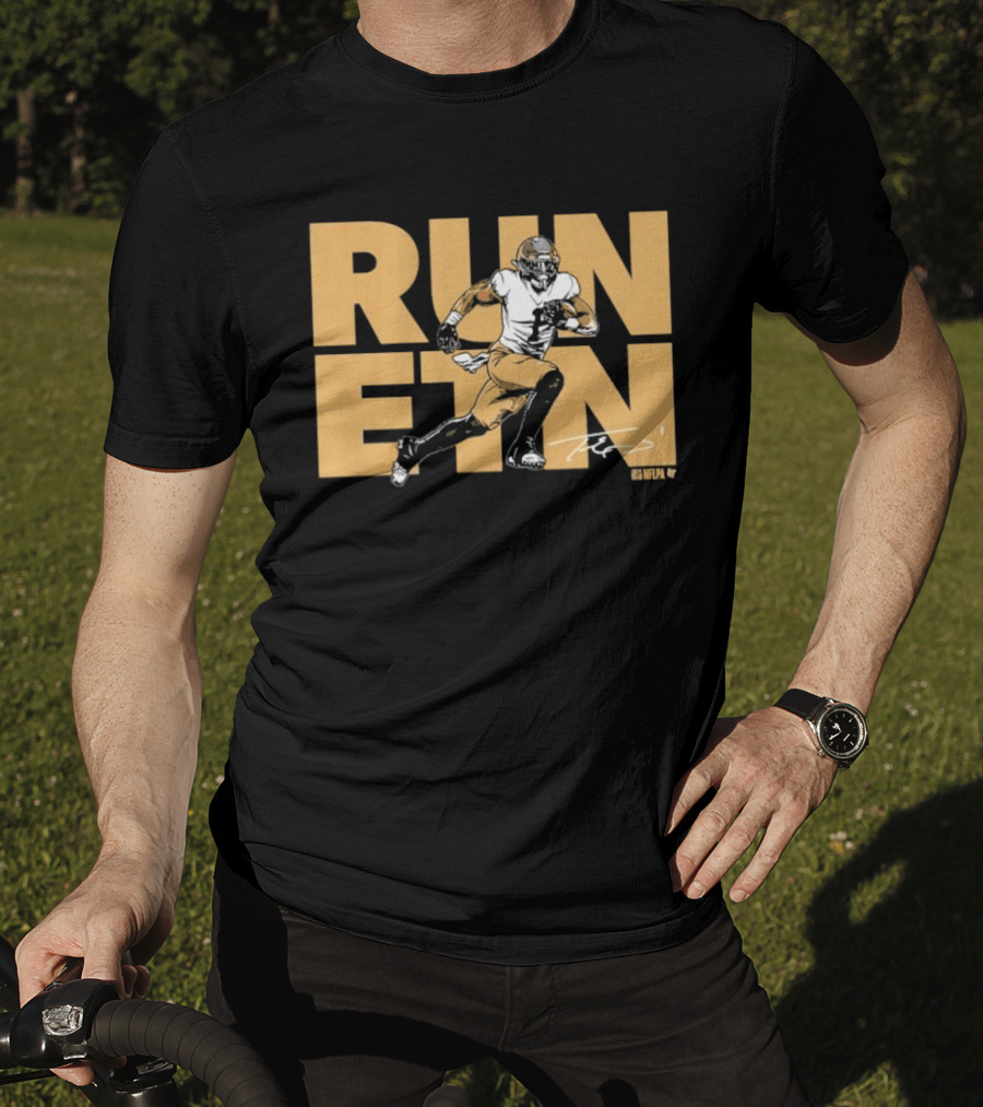 Travis Etienne Run ETN Football NOLA T-Shirt