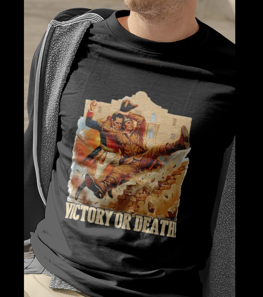 Victory Or Death Ultimate Alamo Smackdown T-Shirt