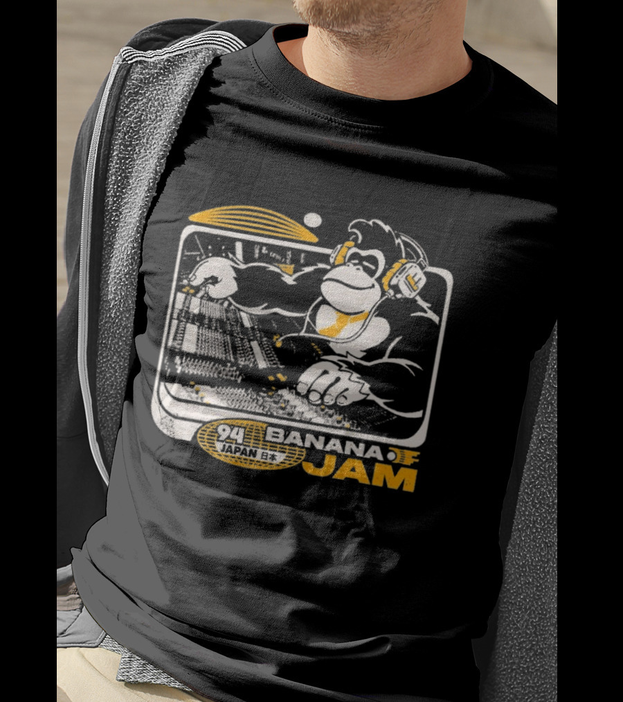 Wario64 Donkey Kong Banana Jam Music Mix T-Shirt