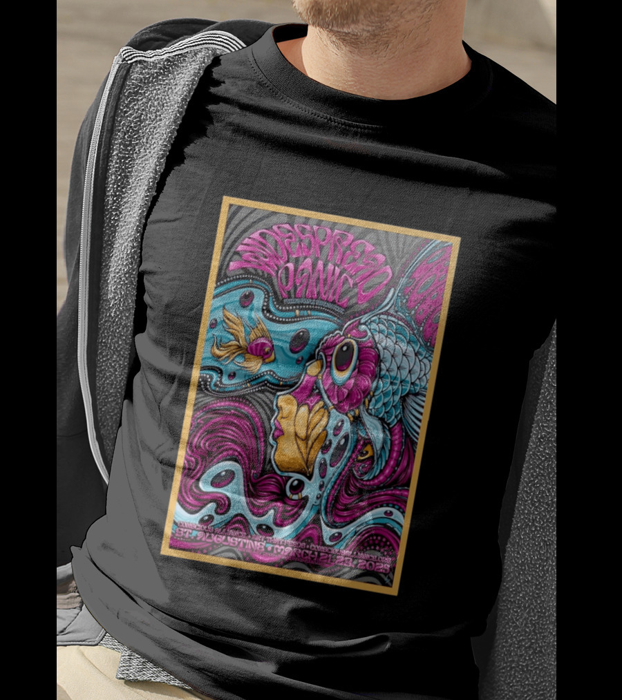 Widespread Panic Conscious Alliance Benefit St Augustine March 21 23 2025 T-Shirt