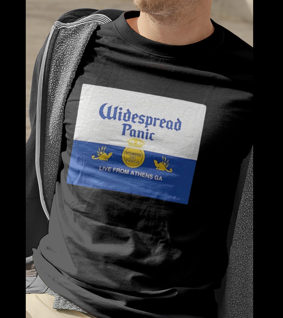 Widespread Panic Hombre Del Panico Live From Athens Ga T-Shirt