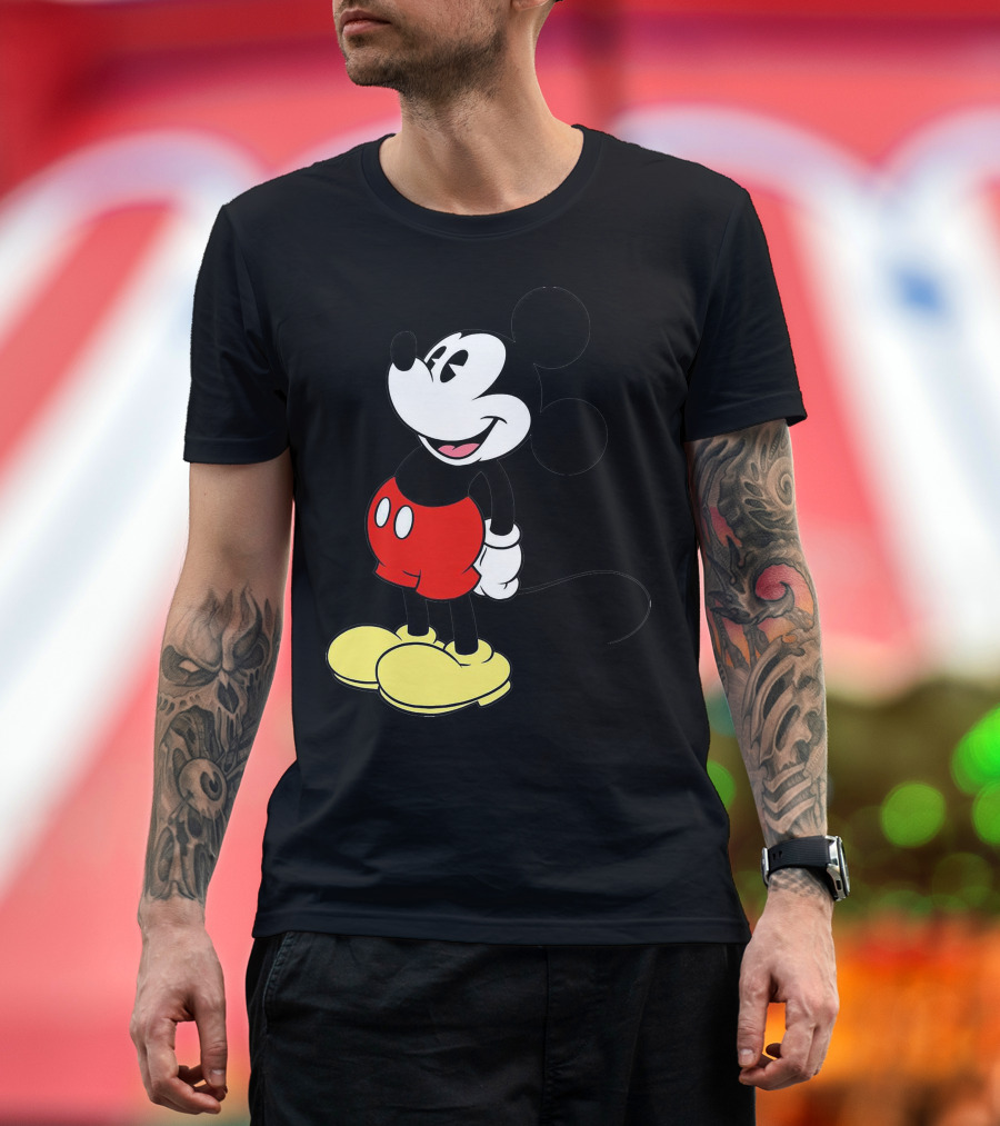 Just A Woman Who Loves Mickey Mouse T-Shirt
