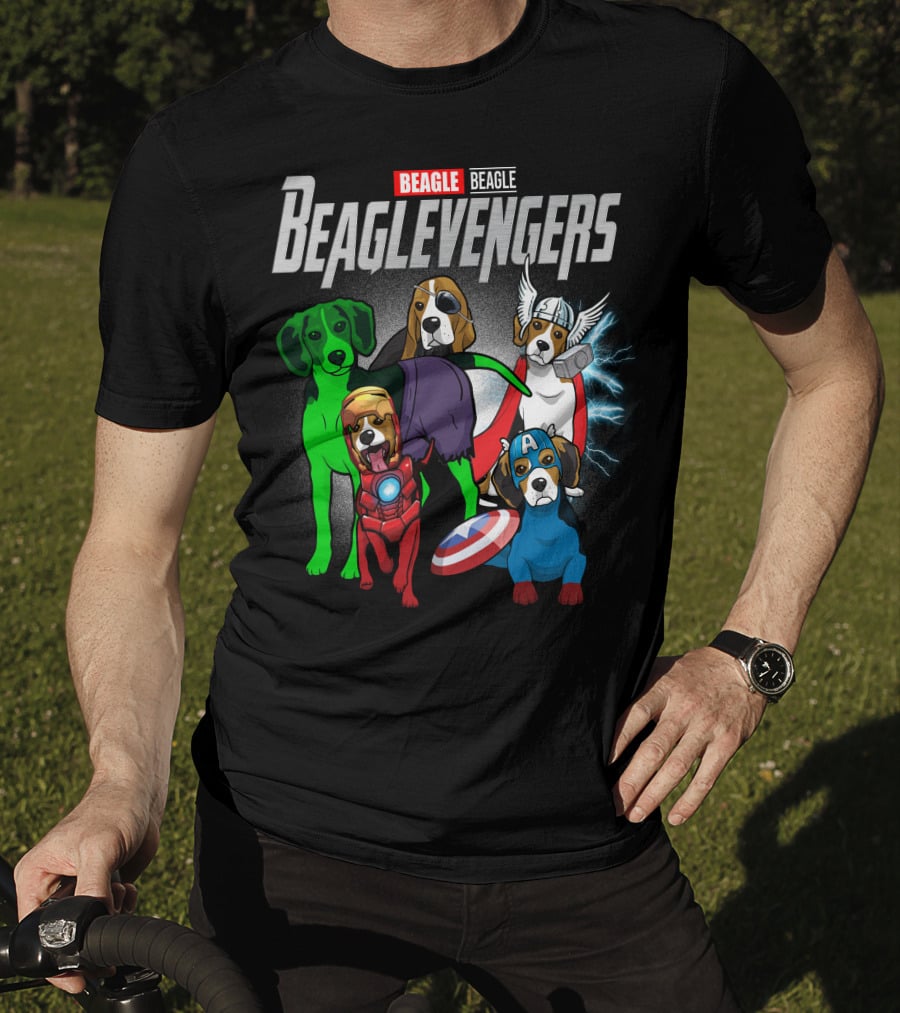 Beagle Beaglevengers Marvel Dog Heroes T-Shirt