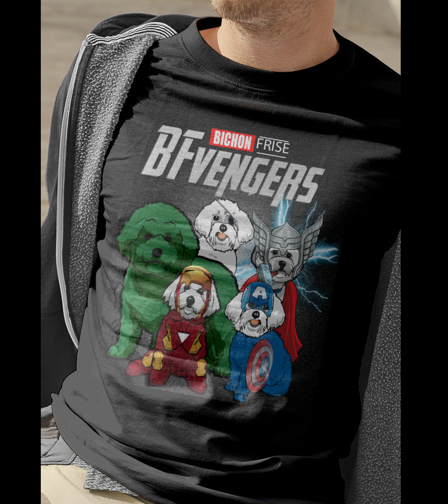 Bichon Frise BFvengers T-Shirt