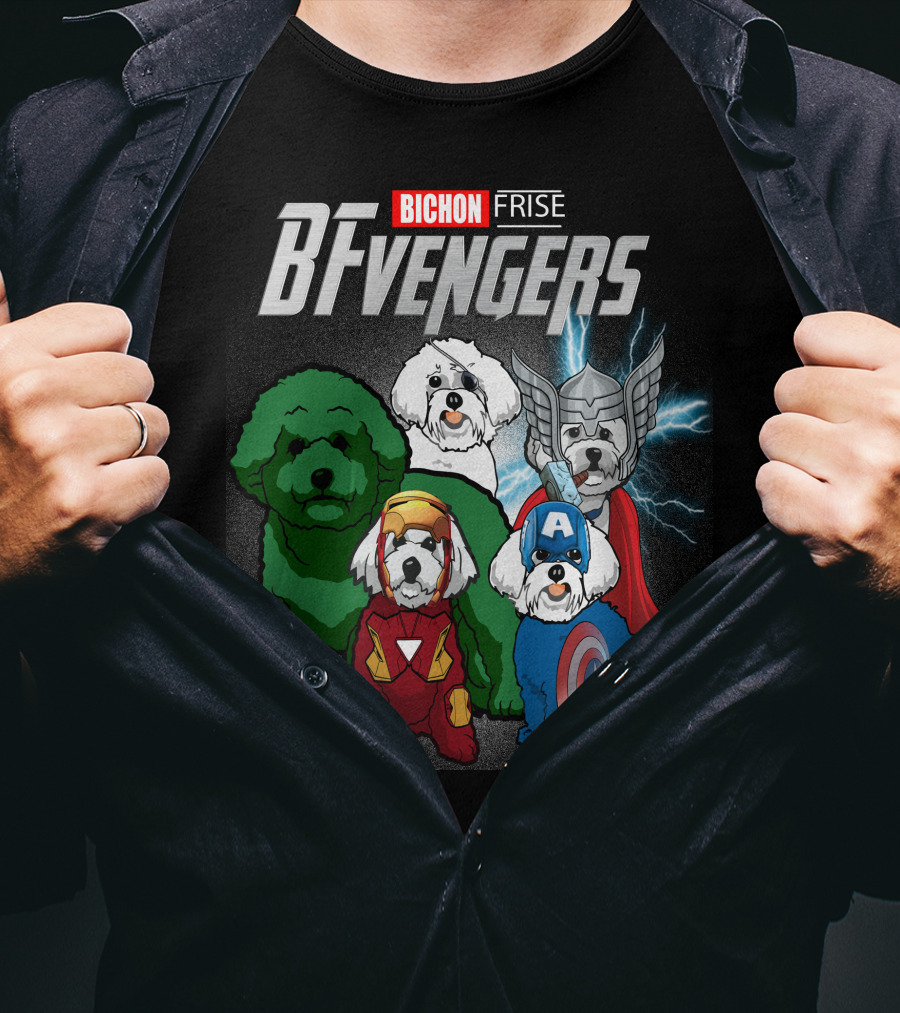 Bichon Frise BFvengers T-Shirt