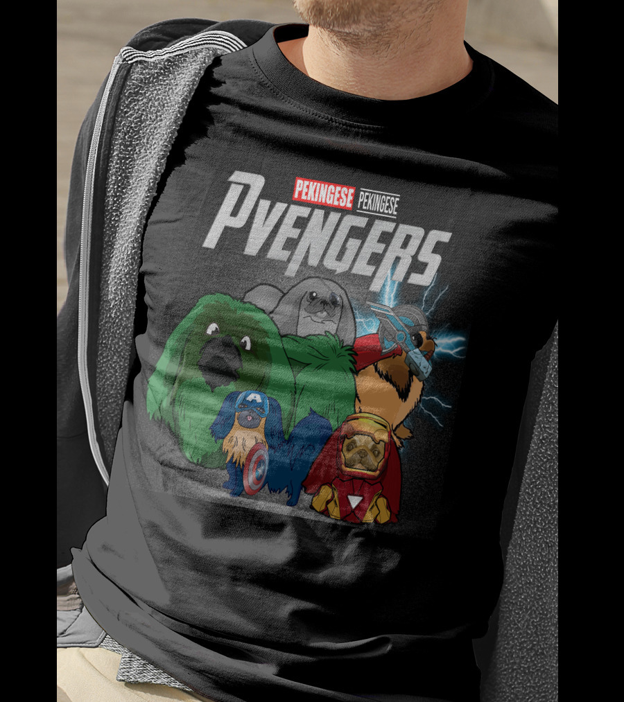 Pekingese Pyvengers T-Shirt