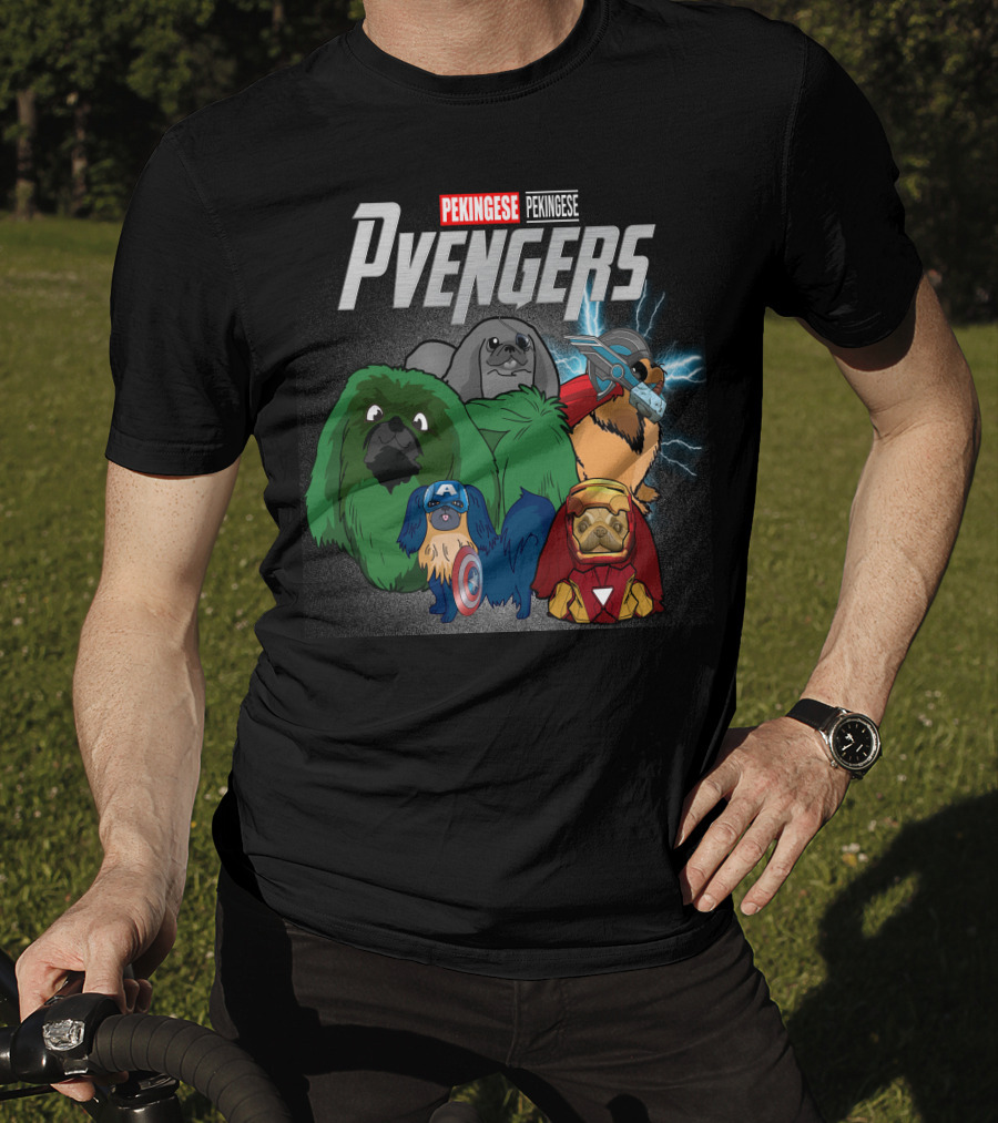 Pekingese Pyvengers T-Shirt