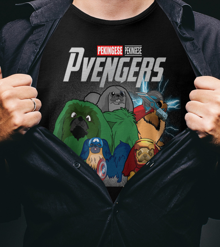 Pekingese Pyvengers T-Shirt