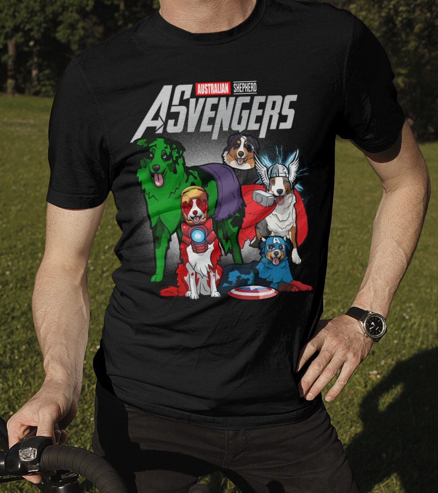 Australian Shepherd ASvengers T-Shirt
