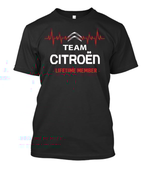 Team Citroën Lifetime Member Heartbeat T-Shirt