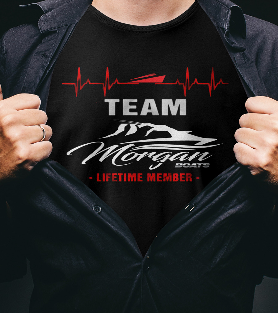 Team Morgan Boats Lifetime Member T-Shirt