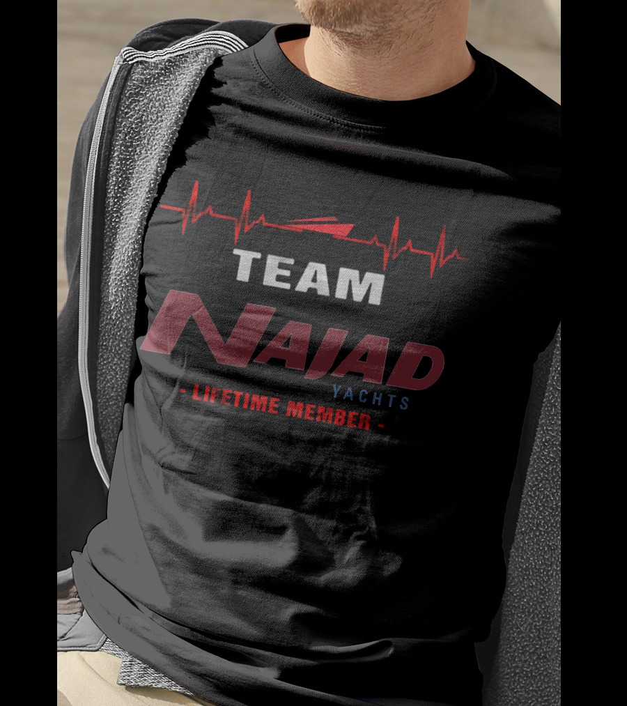 Team Najad Yachts Lifetime Member T-Shirt