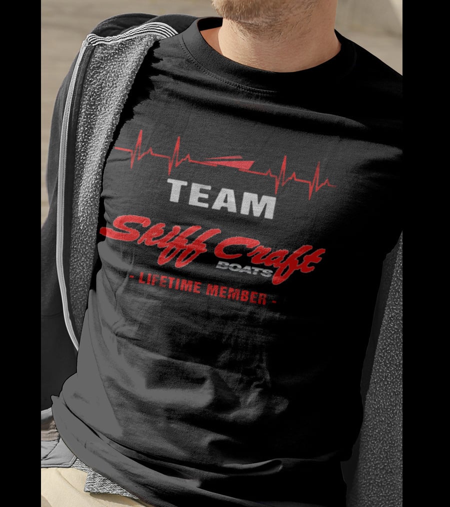 Team Skiff Craft Boats Lifetime Member T-Shirt