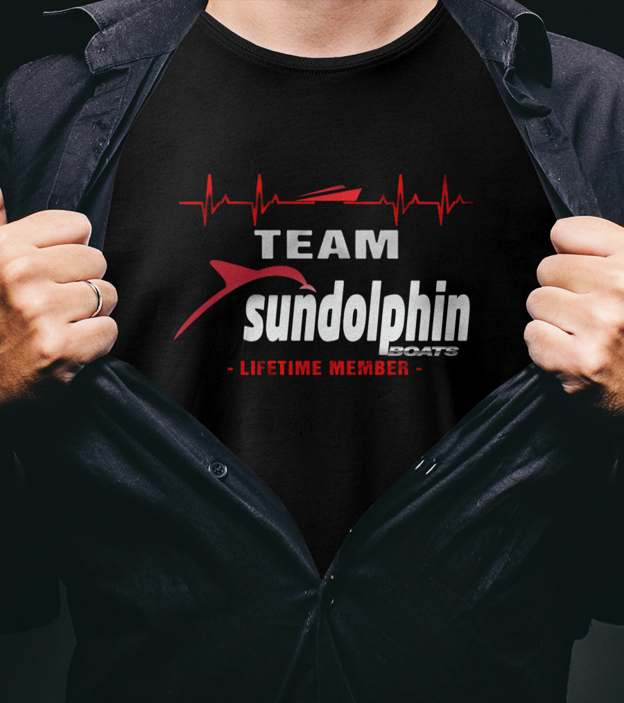 Team Sundolphin Boats Lifetime Member T-Shirt