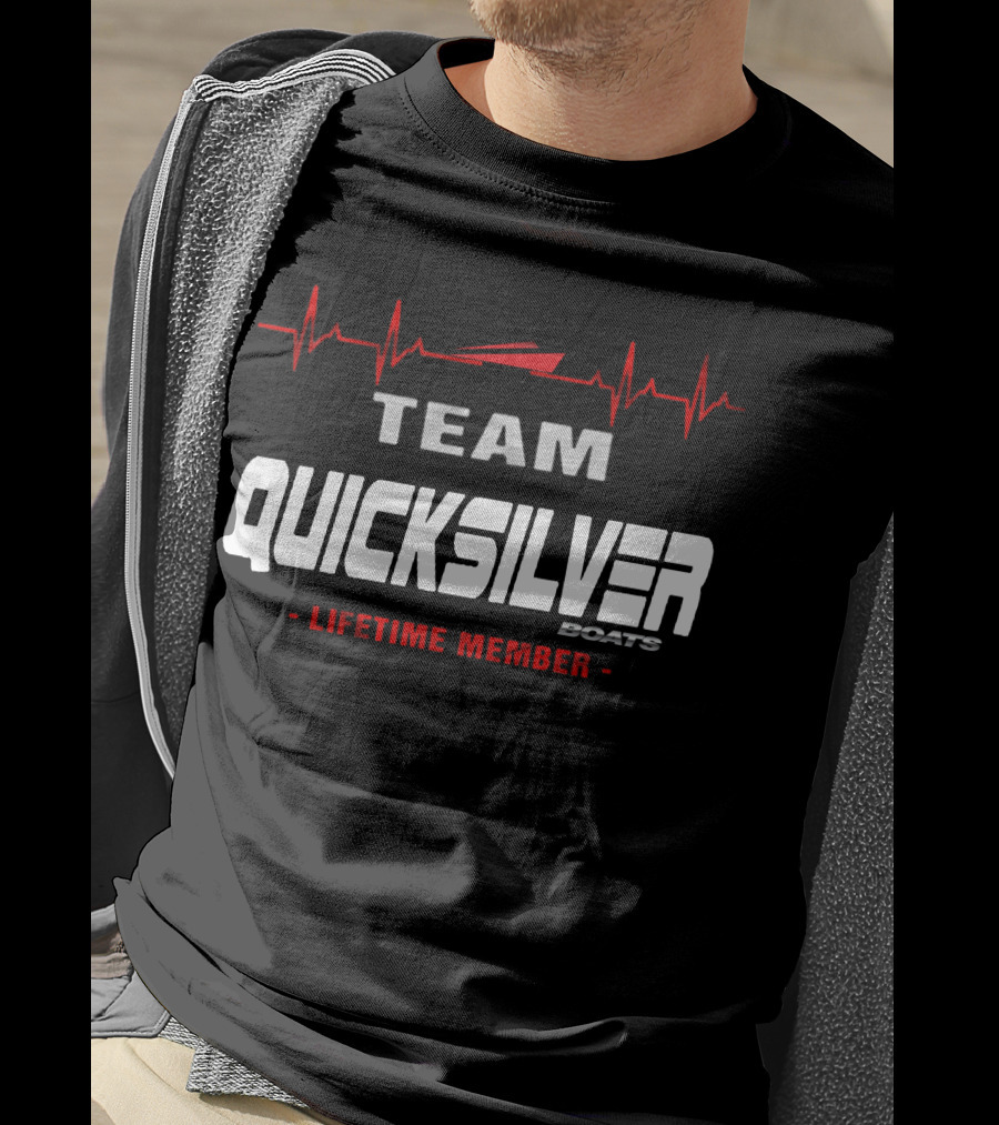 Team Quicksilver Boats Lifetime Member T-Shirt