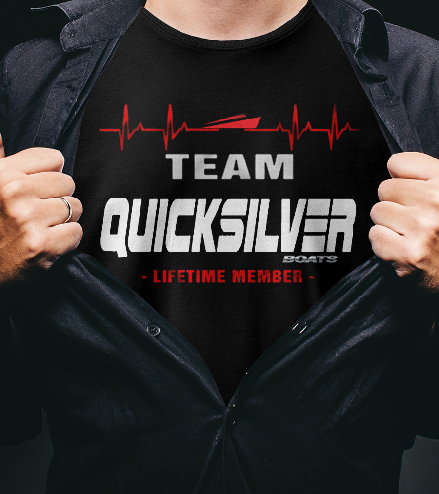 Team Quicksilver Boats Lifetime Member T-Shirt