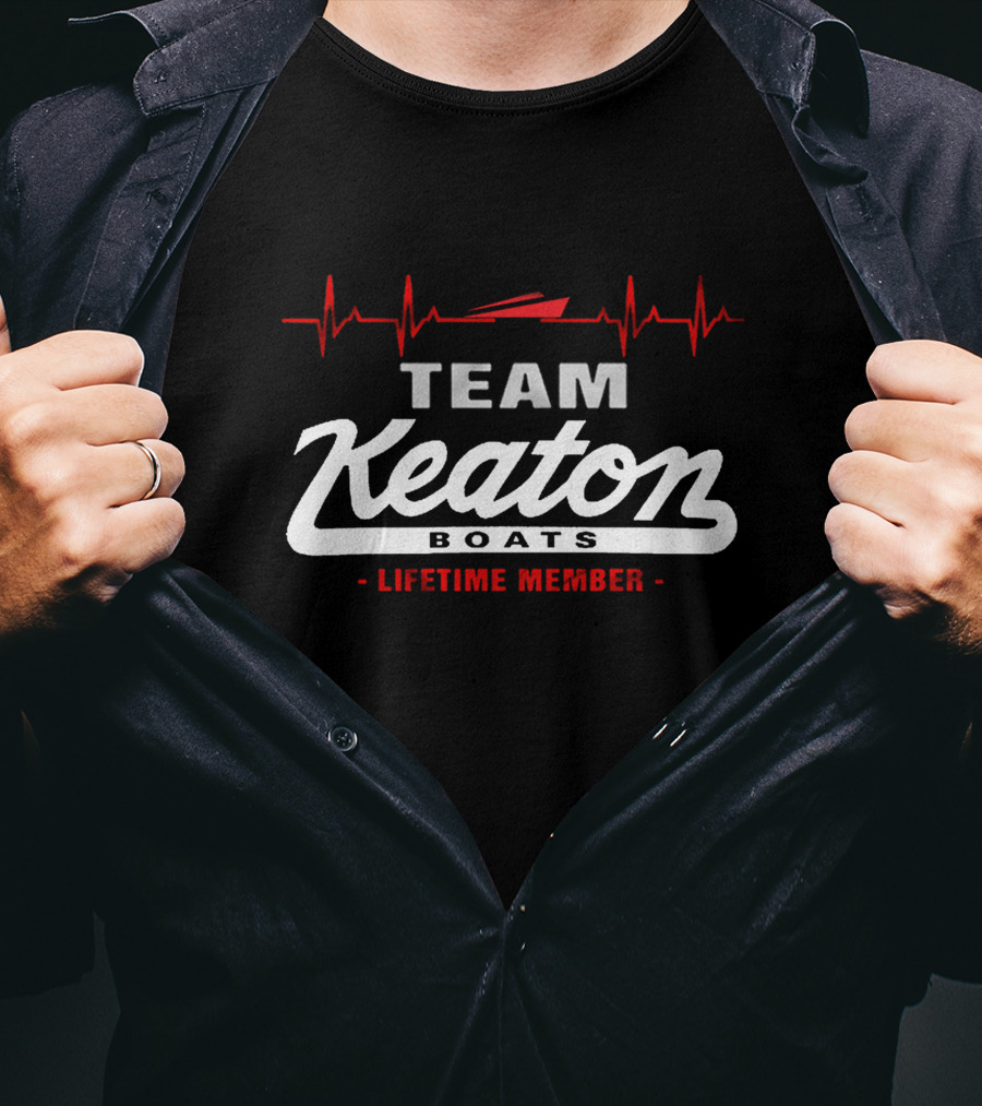 Team Keaton Boats Lifetime Member T-Shirt