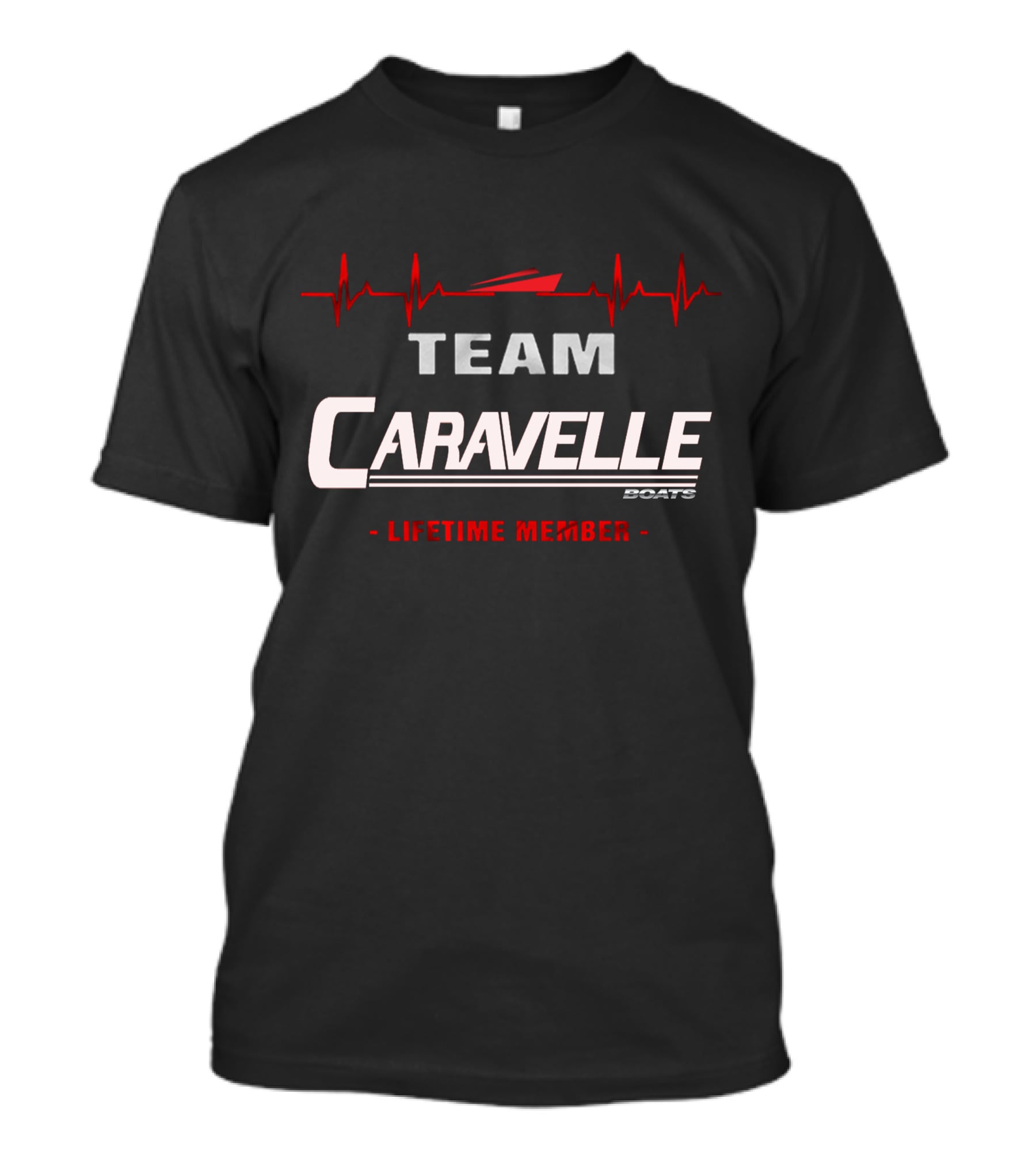 Team Caravelle Boats Lifetime Member T-Shirt