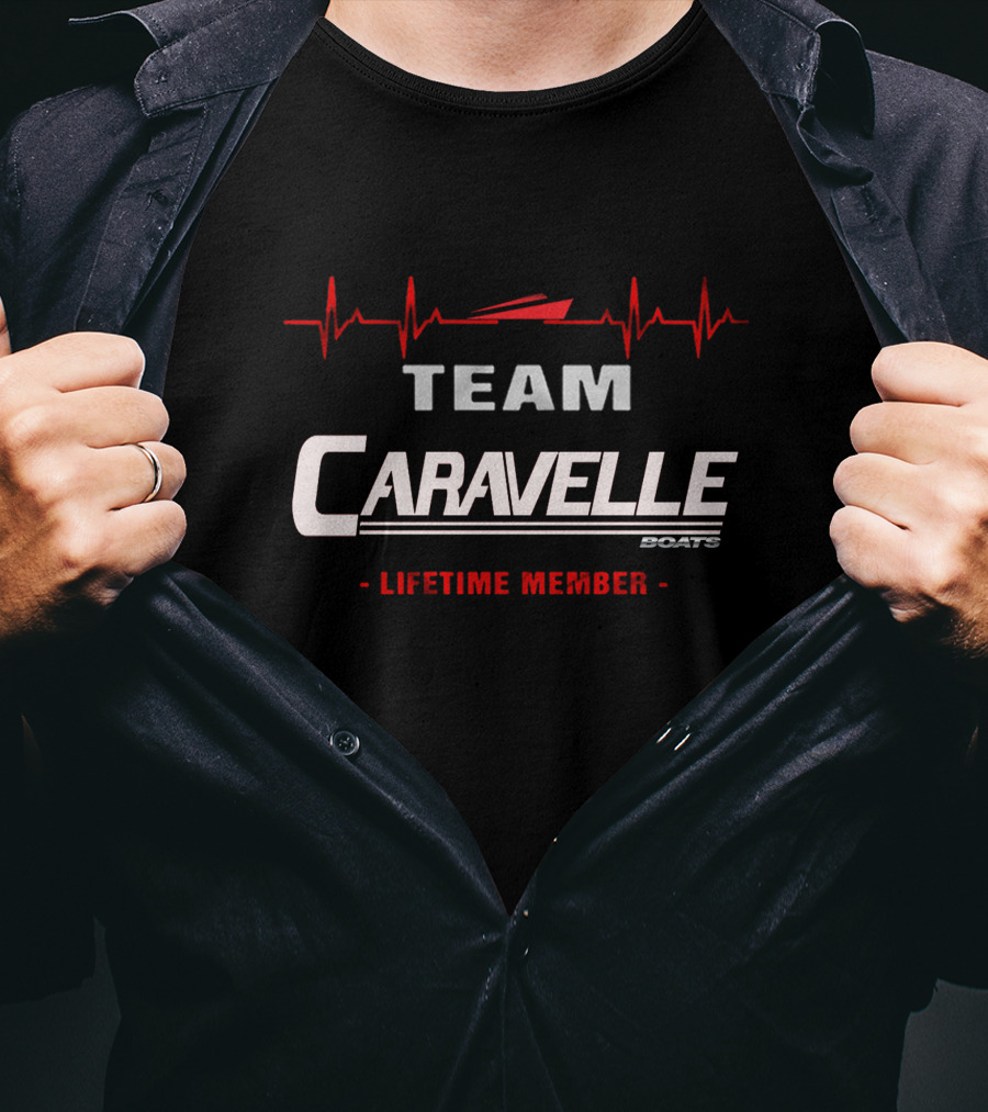 Team Caravelle Boats Lifetime Member T-Shirt