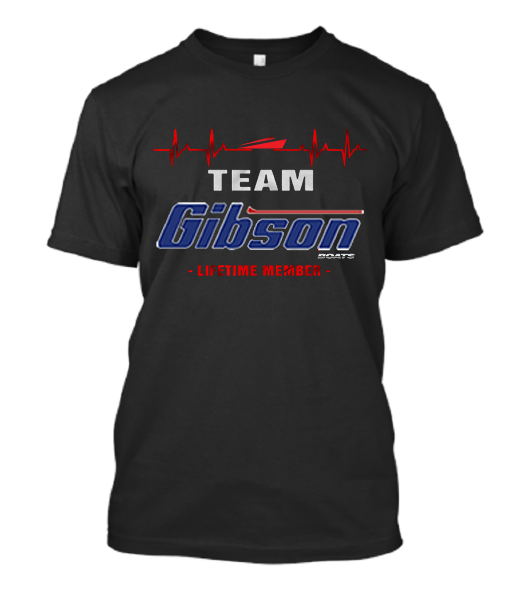 Team Gibson Boats Lifetime Member T-Shirt