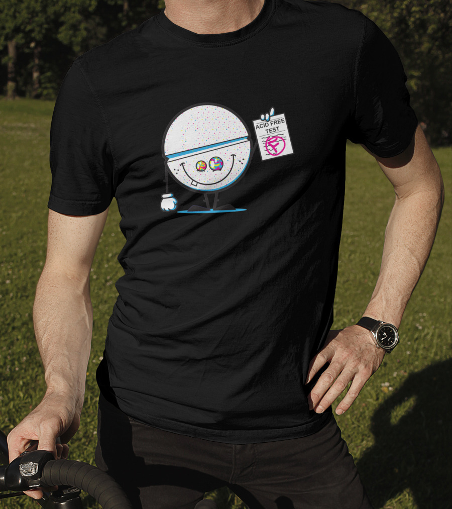 ACID FREE TEST COLORFUL SMILeY FACE 335020 T-Shirt