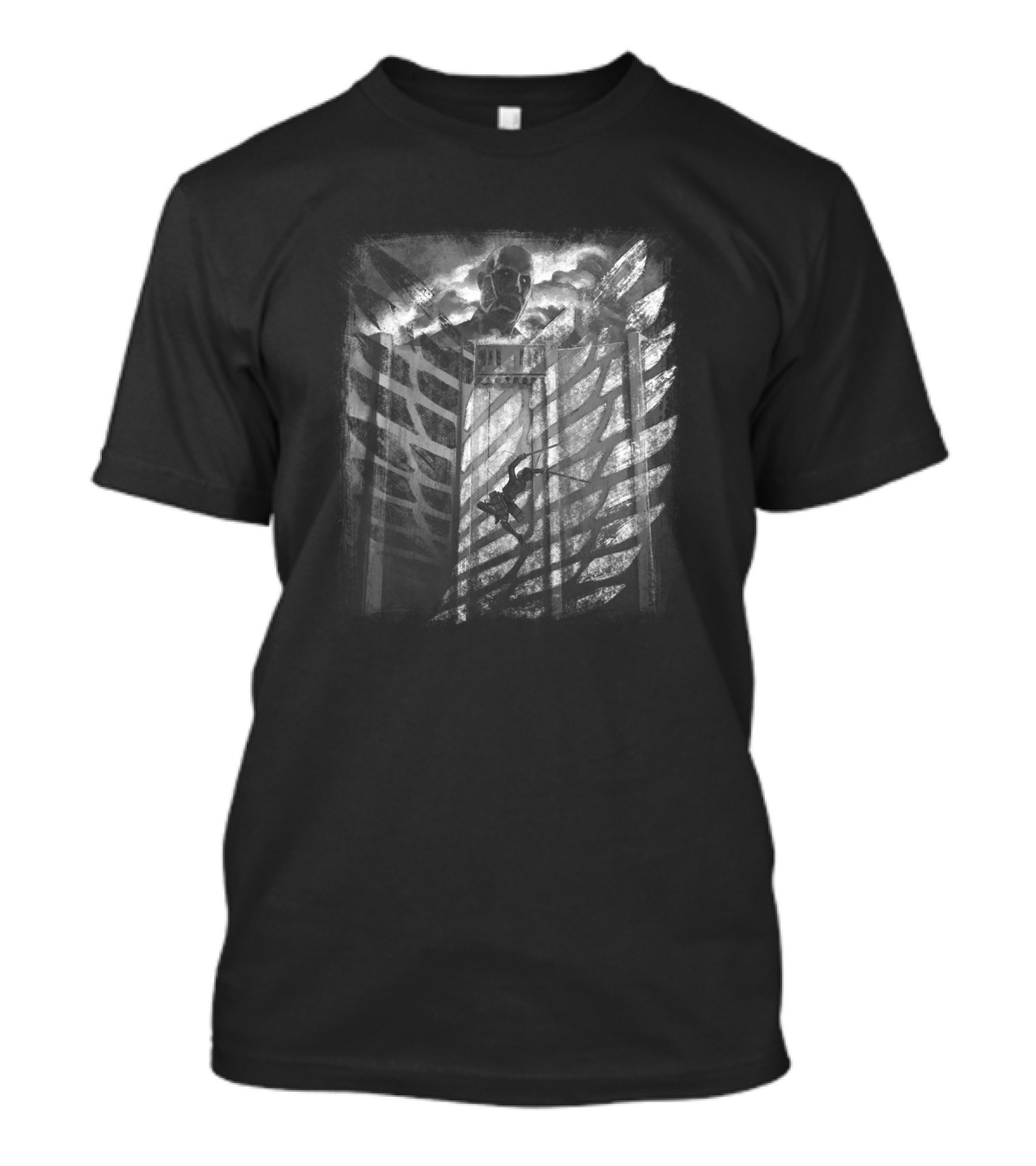 Attack On Titan Wall And Scout T-Shirt