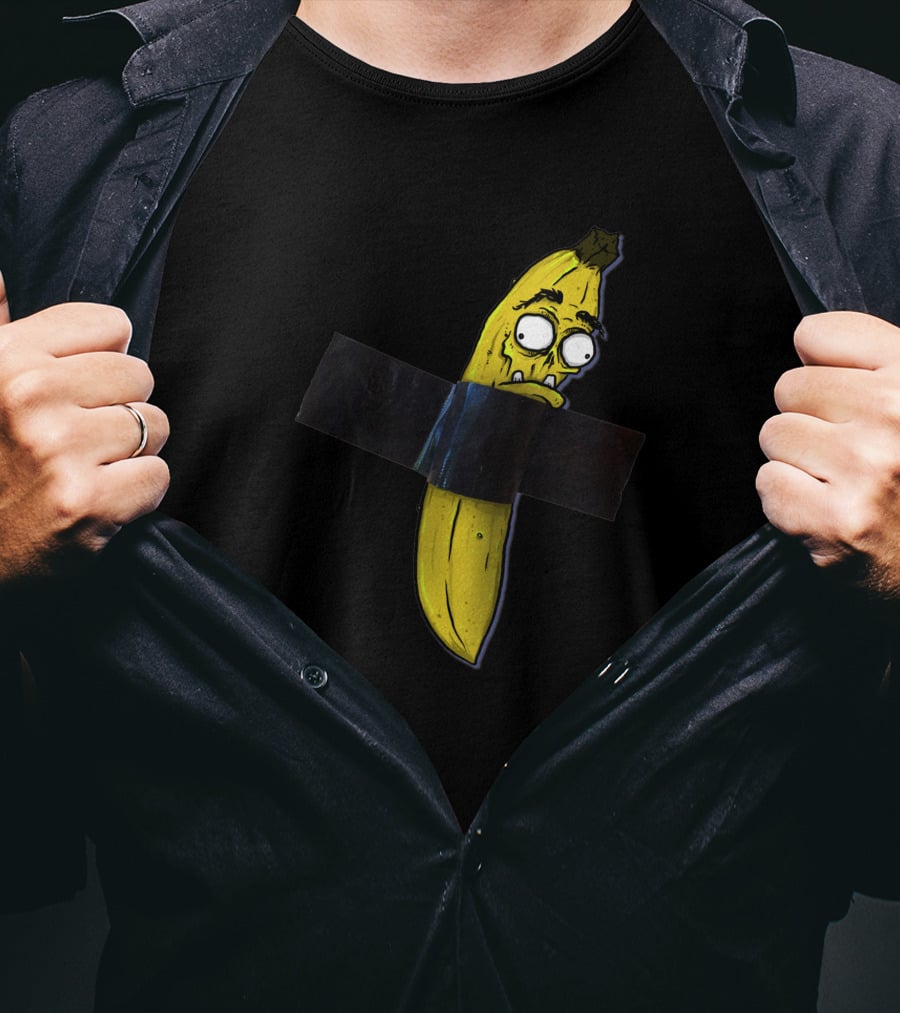 Banana Crossed Tape Pop Art 1323480 T-Shirt