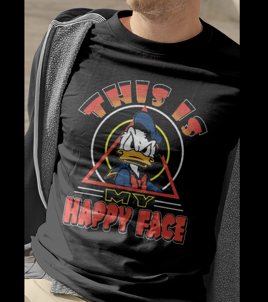 This Is My Happy Face T-Shirt
