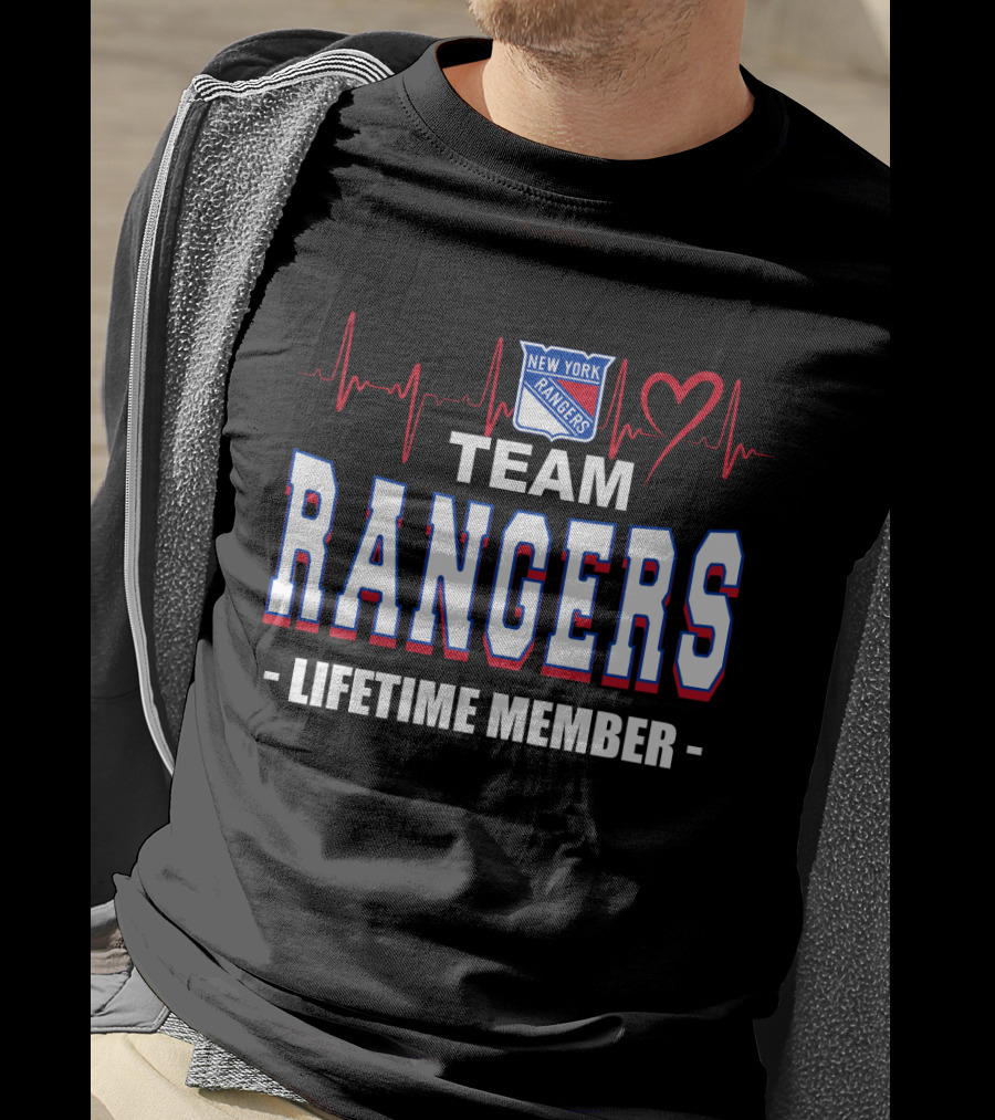 New York Rangers Team Rangers Lifetime Member T-Shirt