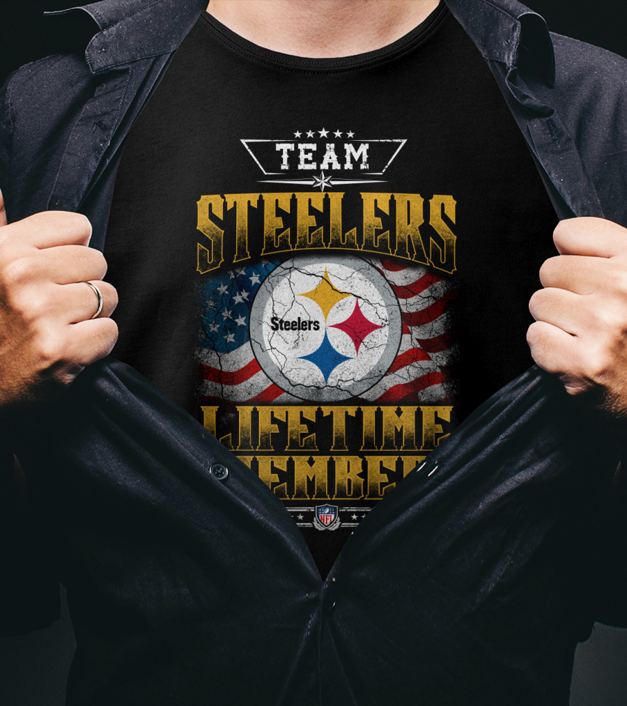 Team Steelers Lifetime Member Nfl T-Shirt